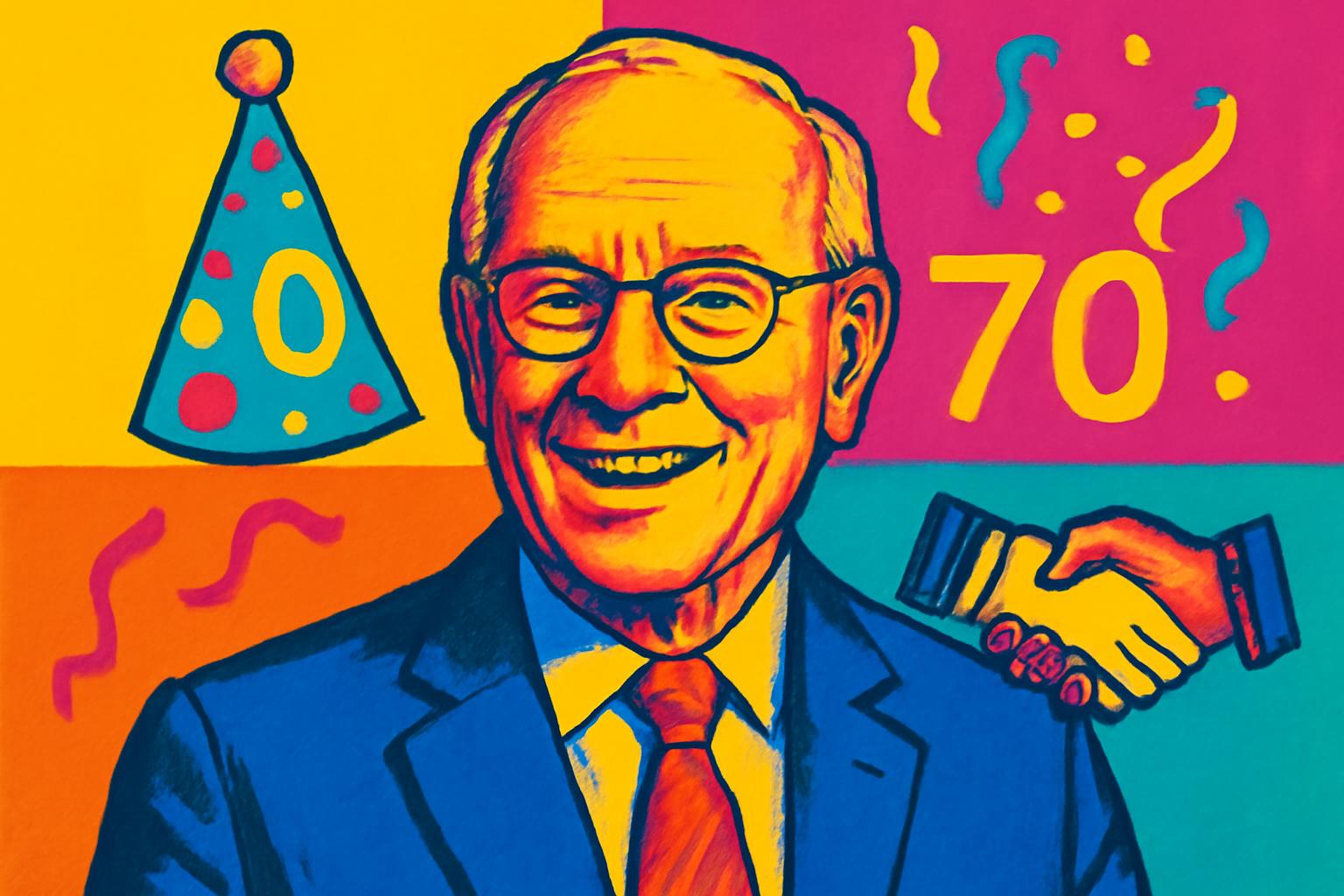 Klein zum 70. Geburtstag für Engagement gewürdigt 🎉🤝