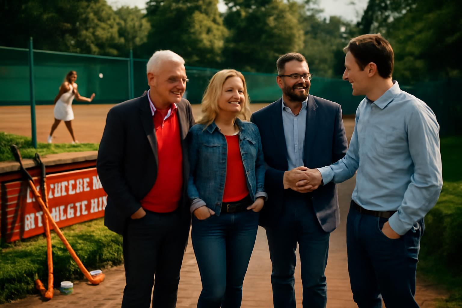 SPD-Delegation besucht 1. Hanauer Tennis- und Hockey-Club: Geschichte, Familienangebote und sportliches Miteinander in Hanau 🏑🎾🤝
