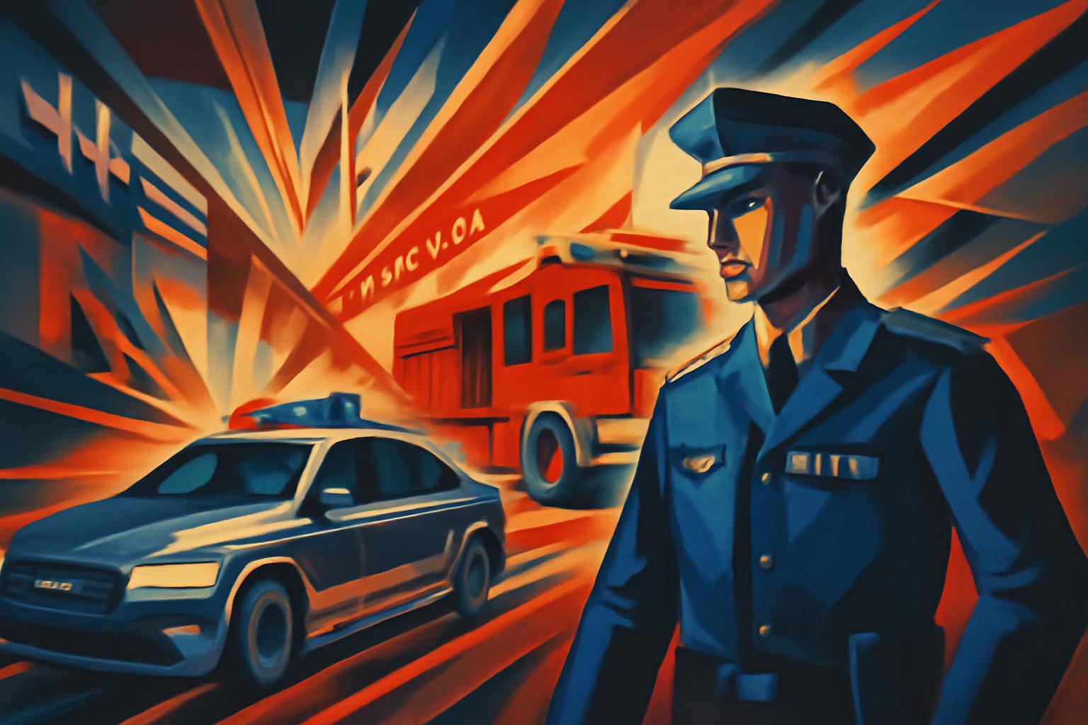 Respektwoche in Hessen: Einsatzkräfte sichtbar, Vorfall in Hanau 🚓👮‍♂️🚒