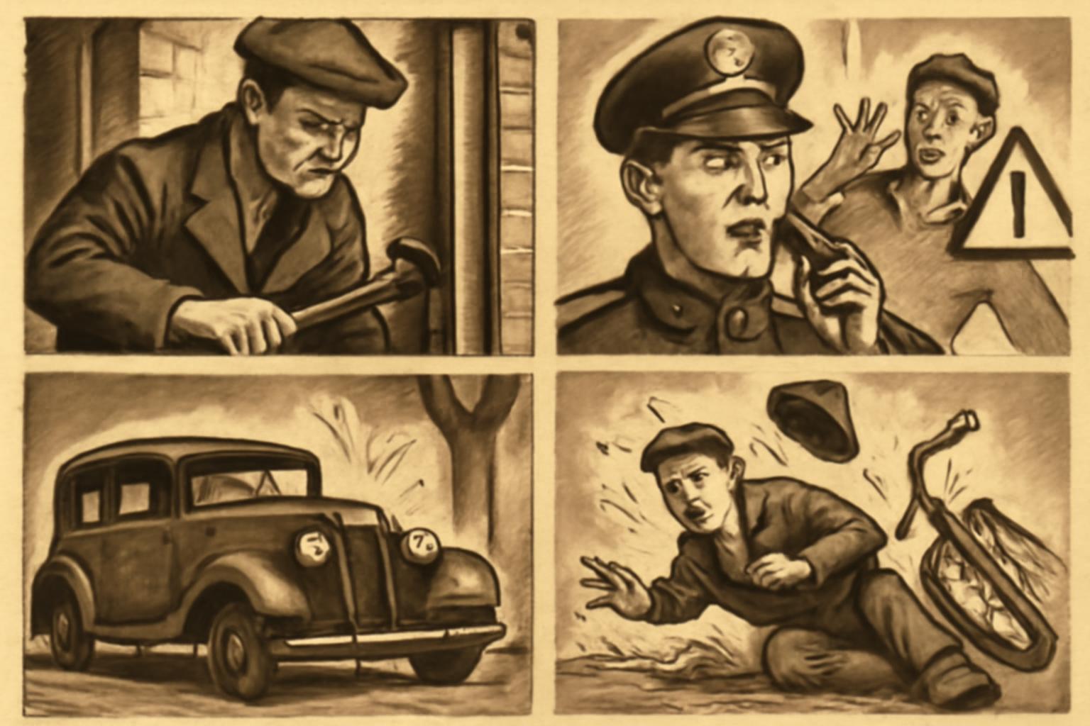 Vier Meldungen aus Offenbach/Hanau: Diebstahl und Unfälle 🚨🚗⚠️