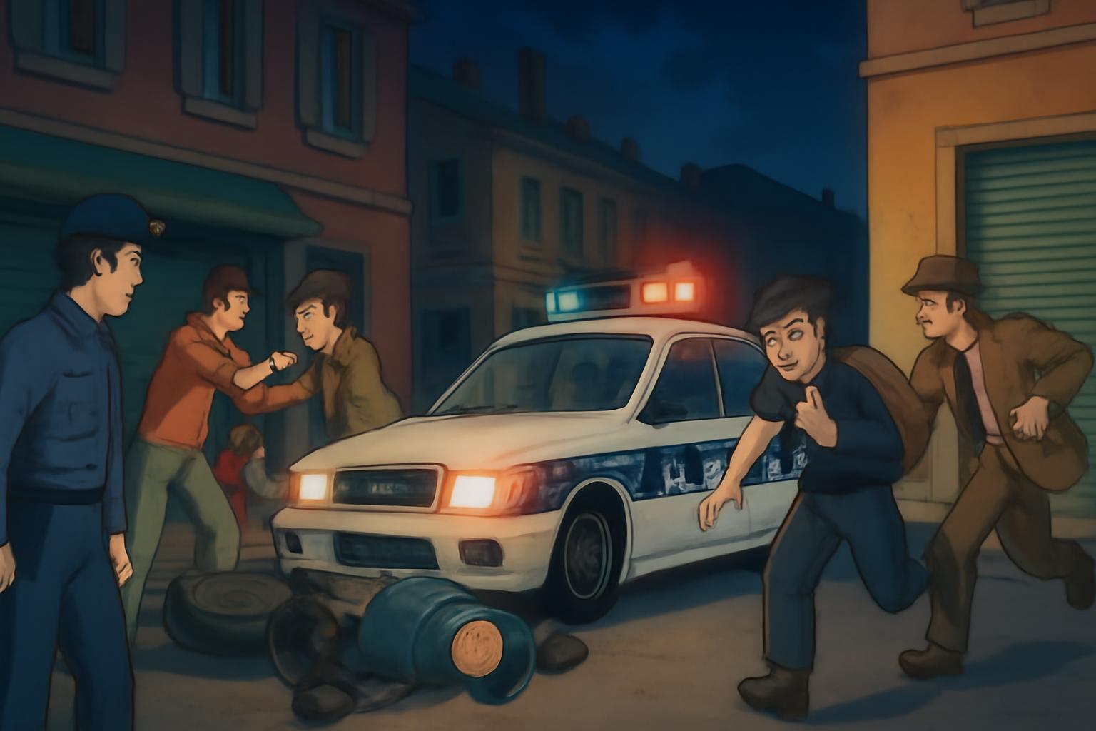 Mehrere Vorfälle im Main-Kinzig-Kreis: Auseinandersetzungen, Unfälle, Diebstähle 🚨🕵️‍♂️