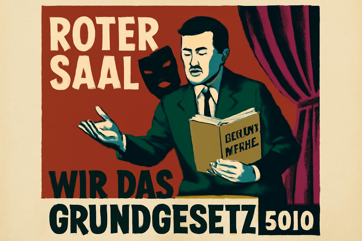 Roter Saal: Wir das Grundgesetz Solo 🗳️🎭📚