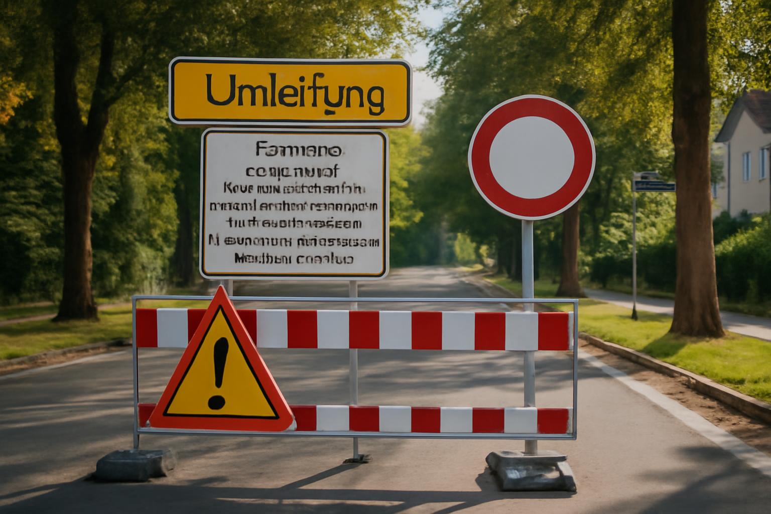 Vollsperrung Burgallee (Kesselstadt, Haus 98) wegen Gashochdruckleitung; Umleitung via Hopfenstraße/Kastanienallee; Zufahrt von beiden Seiten möglich (29.9.–30.10) 🚧🛣️⚠️