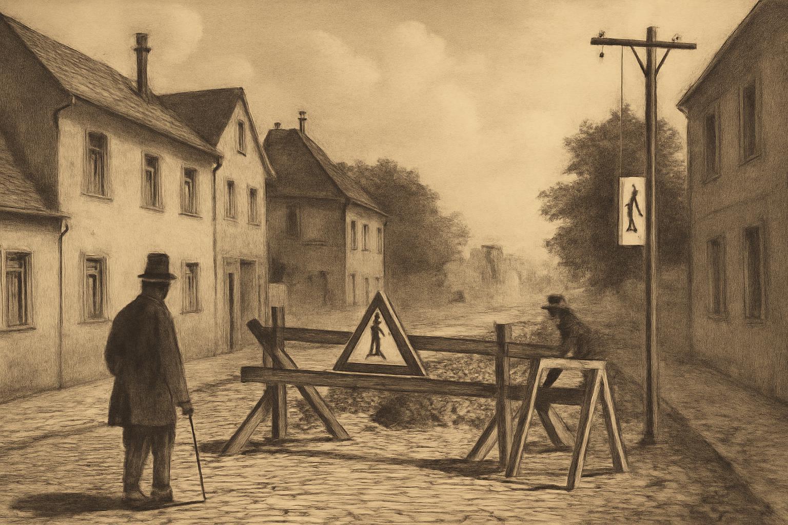 Schleiermacherweg 4–6 in Hanau-Kesselstadt voll gesperrt bis Freitag 🚧⚡🛣️