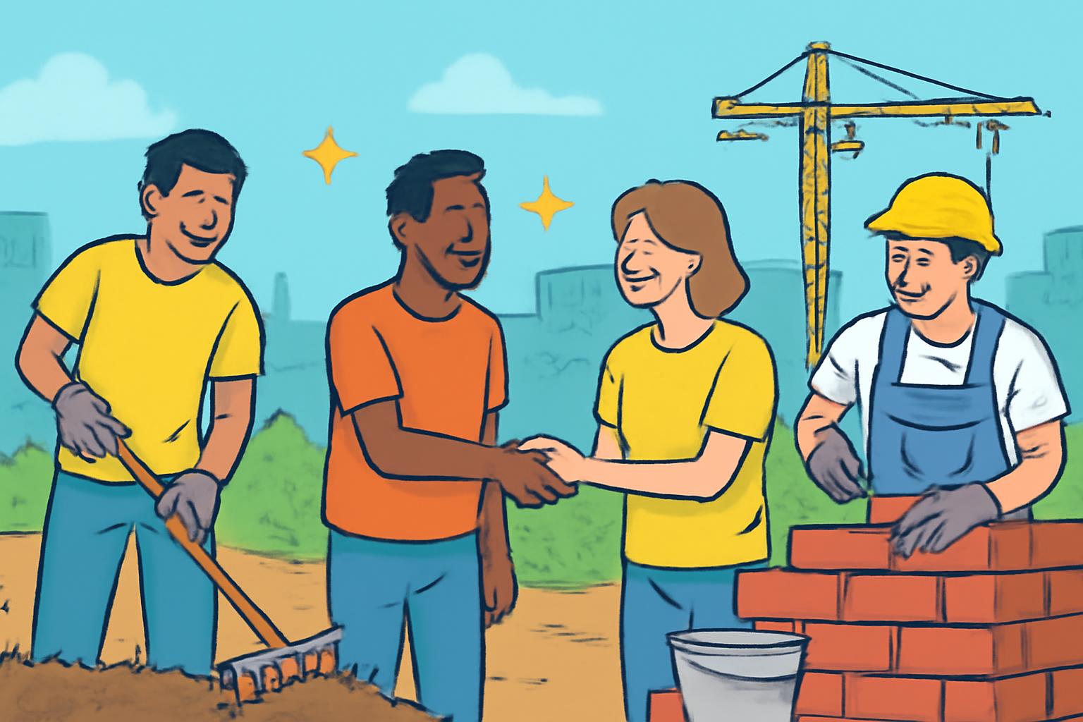 Hanau setzt auf gemeinnützige Arbeit zur Integration 🤝✨🏗️