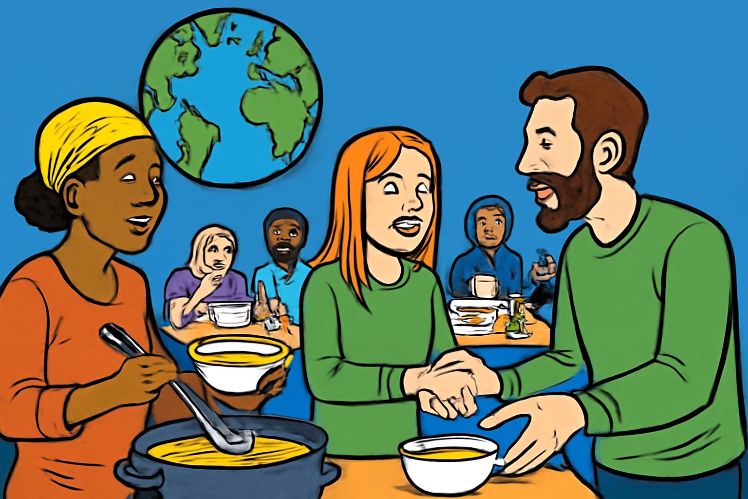 Internationaler Suppendonnerstagabend im Familien- und Jugendzentrum Hanau Wolfgang (25. Sept., 19–21 Uhr) 🥣🌍🤝