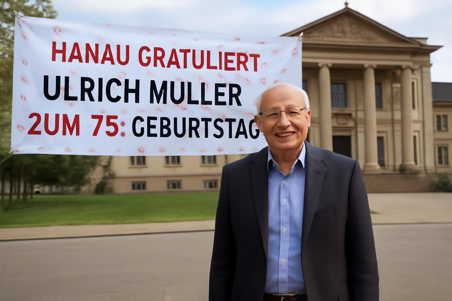 Hanau gratuliert Ulrich Müller zum 75. Geburtstag 🎉🏛️