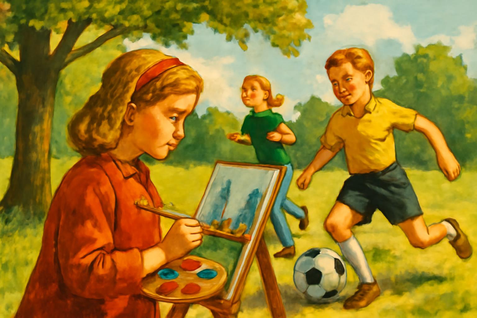 Osterferien-Kinderaktion in Hanau: 7.–10. April 🎨⚽️🌳