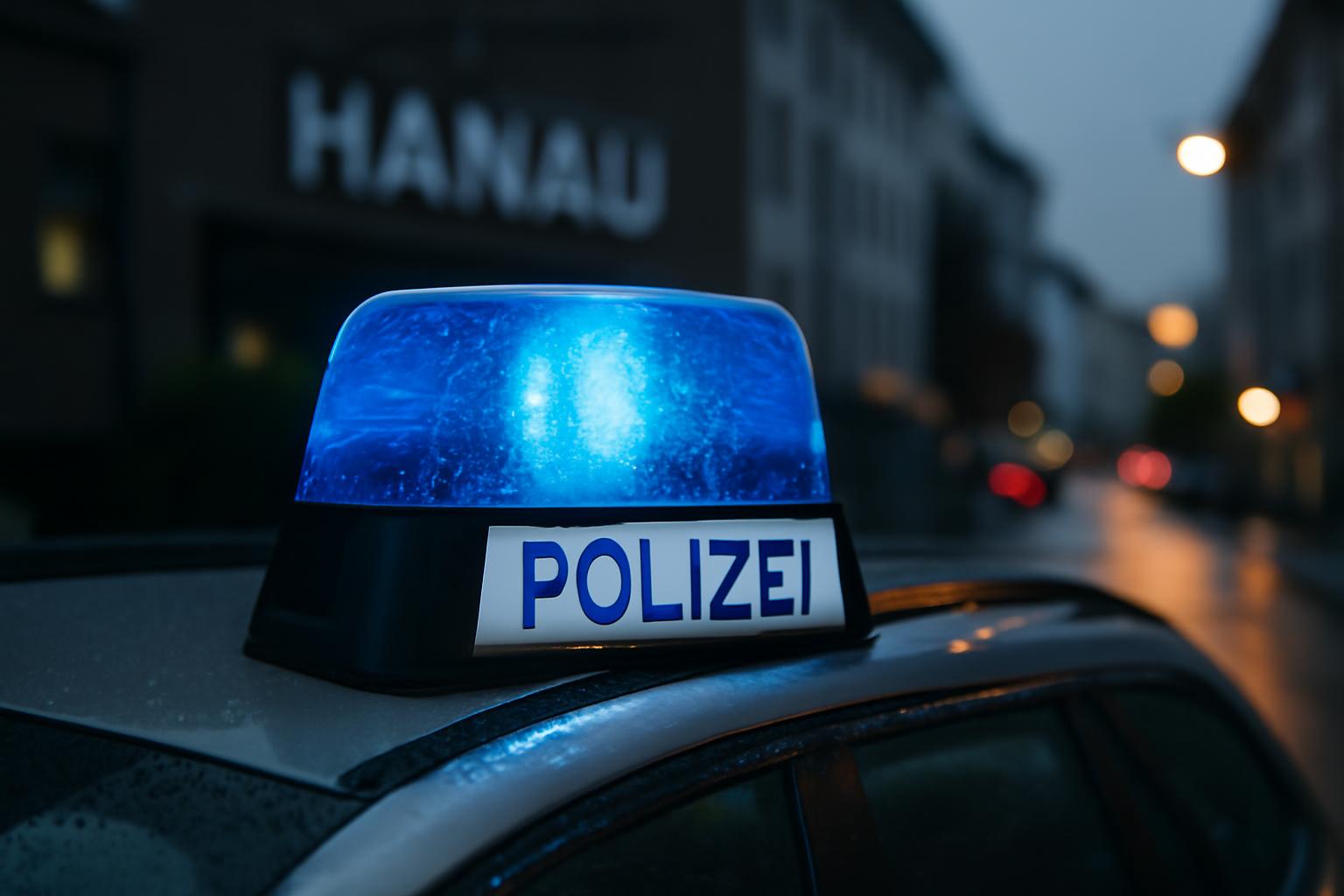 Hanau: Hakenkreuze im Wartehäuschen gemeldet – Polizei ermittelt; Zeugen 06181 100-123 📞🔎
