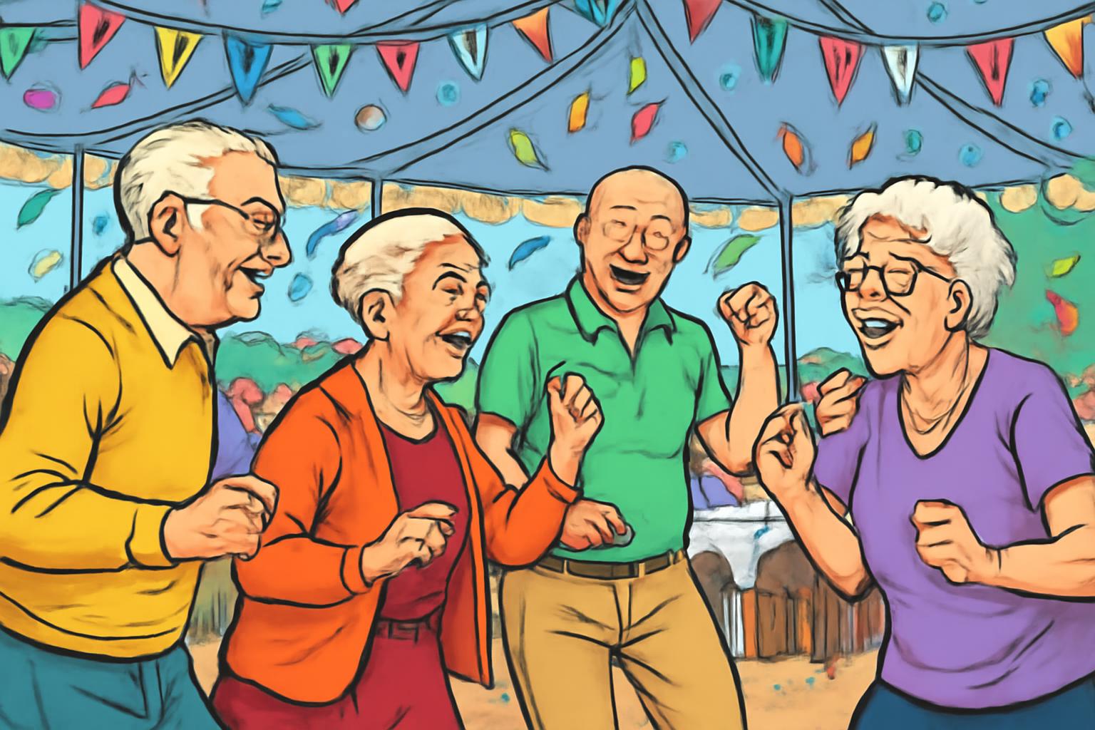 Bunter Nachmittag für Senioren am 19. August in Hanau 🎉👵👴