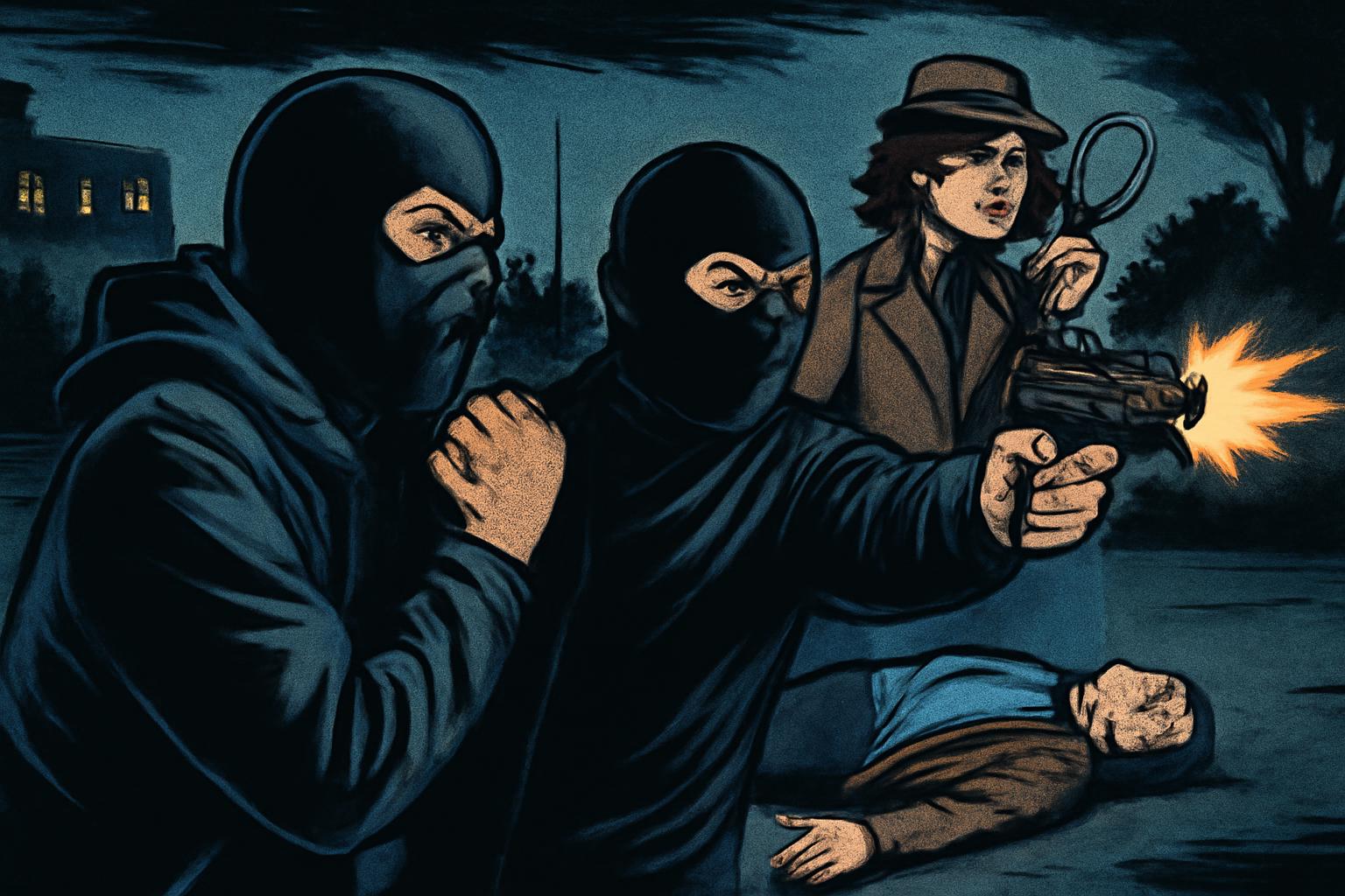 Südosthessen: Maskierte Auseinandersetzung, Leiche, mutmaßliche Schussabgabe 🕵️‍♀️🗞️🔎