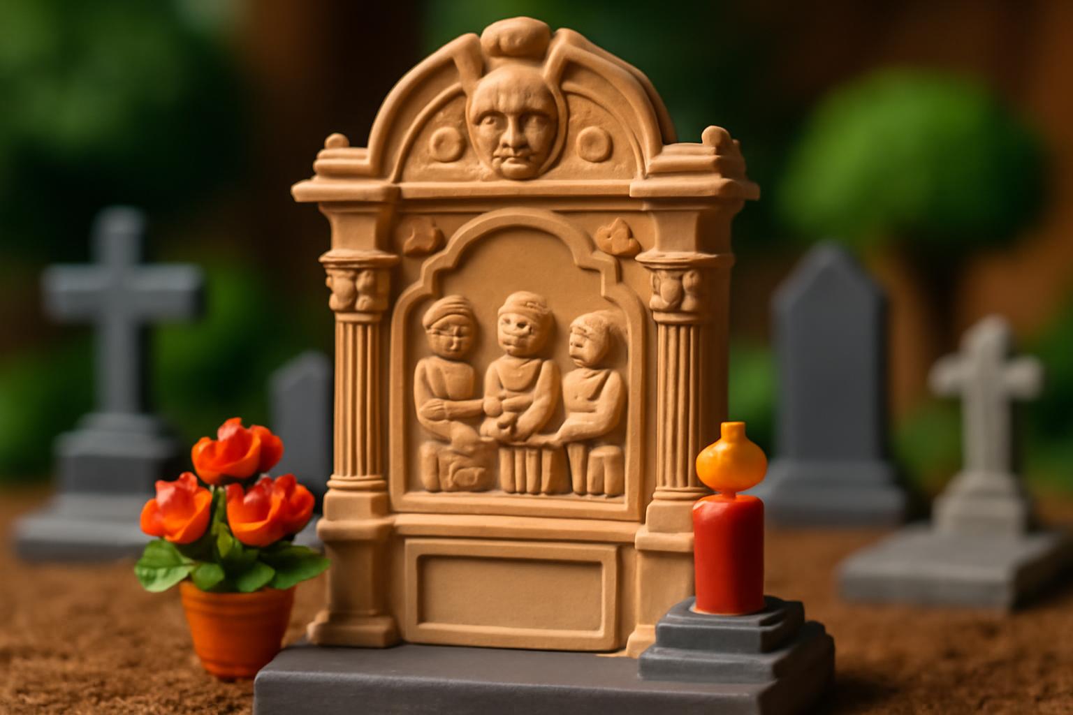 Grabmal der Bäckerfamilie Ihm – barocke Steinmetzkunst auf dem Alten Deutschen Friedhof Hanau 🪦🌺🕯️