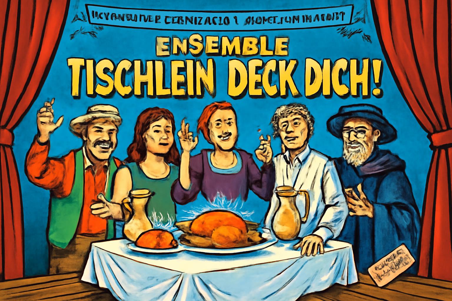 Hanauer Festspiele präsentieren Ensemble Tischlein, deck dich! 🎭✨🎟️