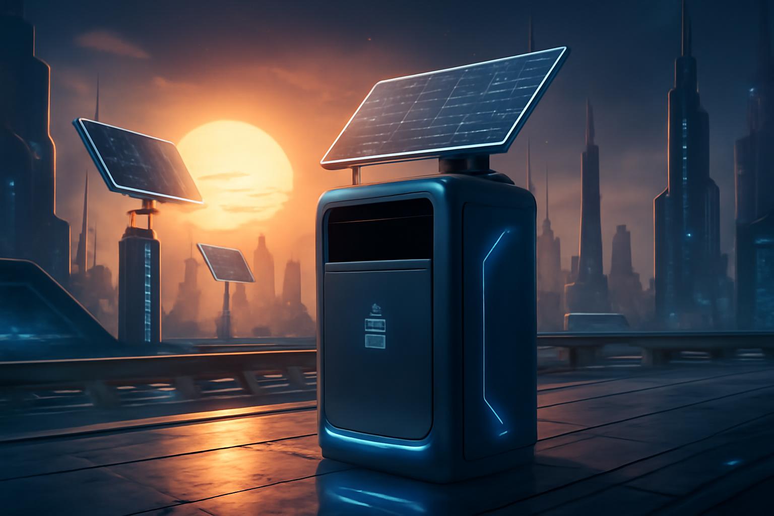 Hanau testet Solar-Papierkorb als Smart-City-Baustein 🌞🔋🗑️🏙️