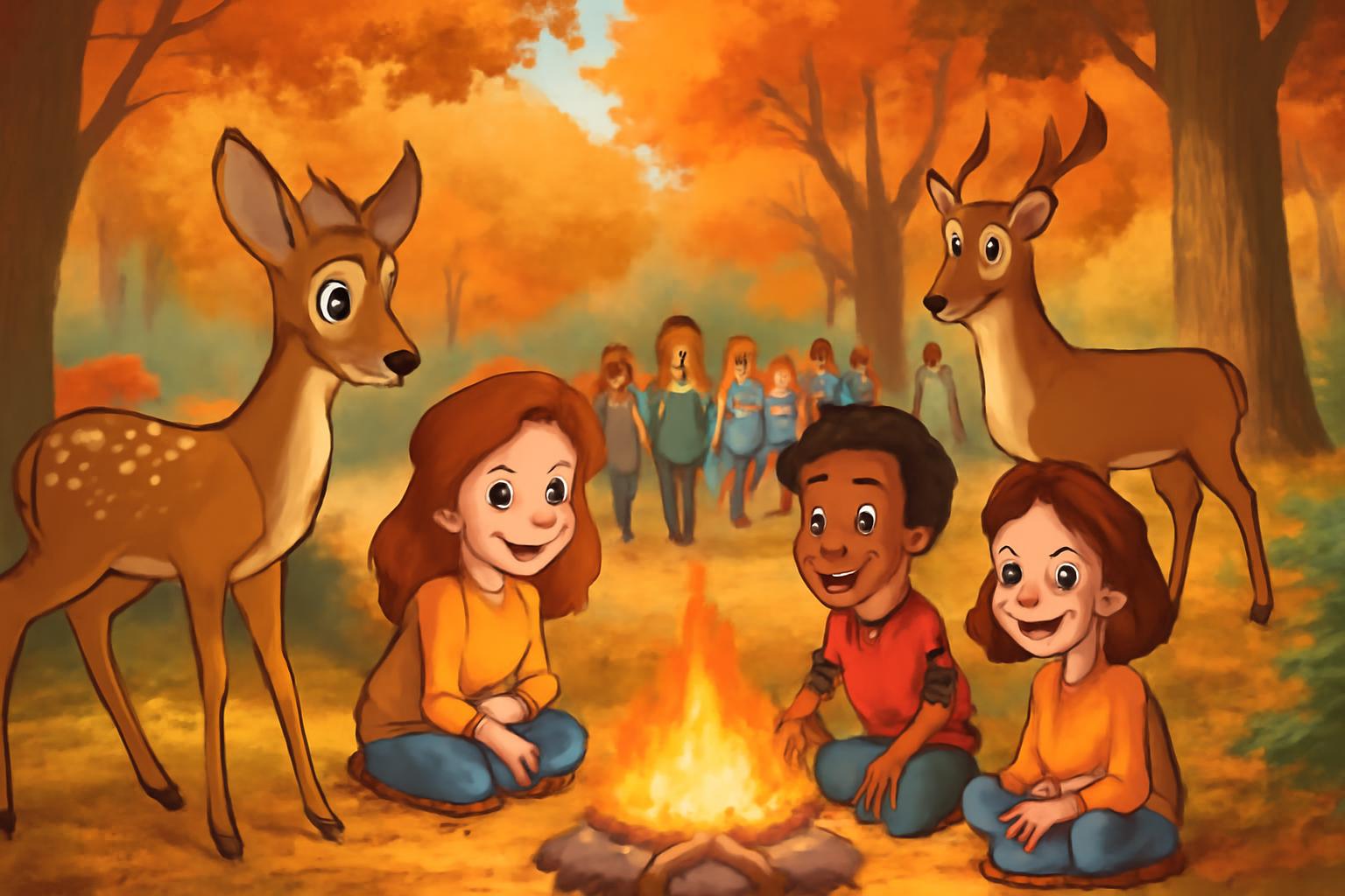 Wild im Park: Herbstferien für 26 Hanauer Kinder 🦌🌳🔥