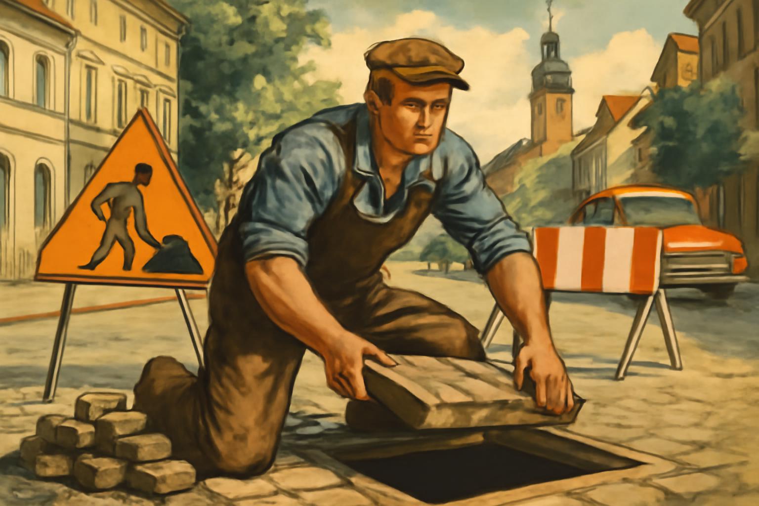 Hanau: Akademiestraße einseitig gesperrt wegen Kabelschacht-Austausch 🚧⚠️