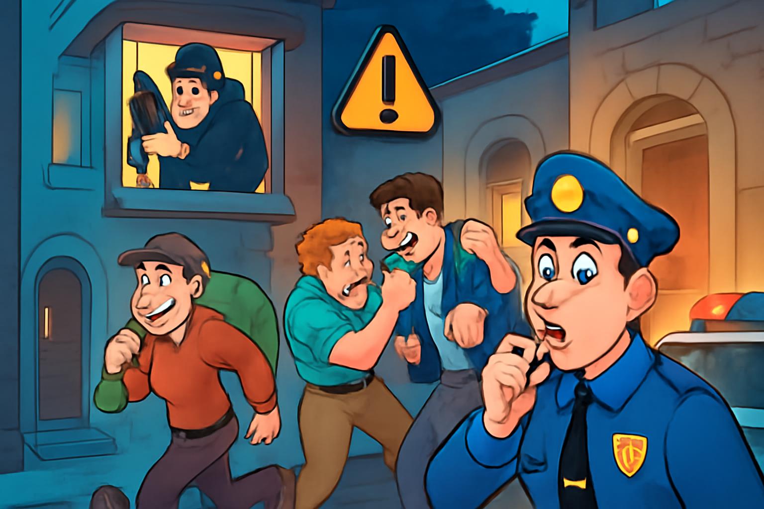 Region meldet zahlreiche Vorfälle: Diebstähle, Einbrüche, Auseinandersetzungen 🗞️⚠️🚨