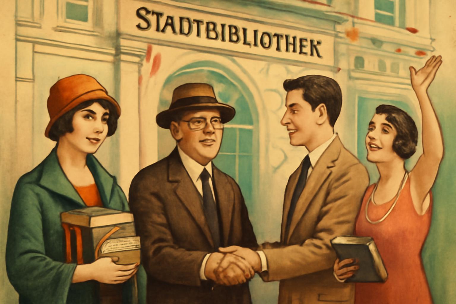Hanauer Stadtbibliothek gründet Förderverein für Veranstaltungen und Medien 📚🎉🤝