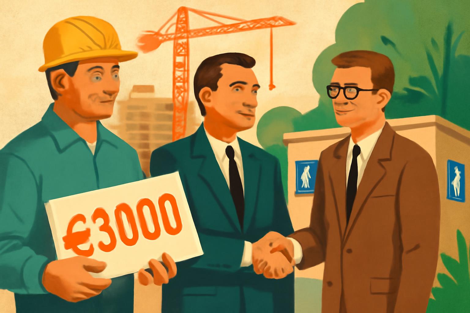 Baugesellschaft Hanau spendet 3.000 € für barrierefreie Toiletten 🏗️♿🤝