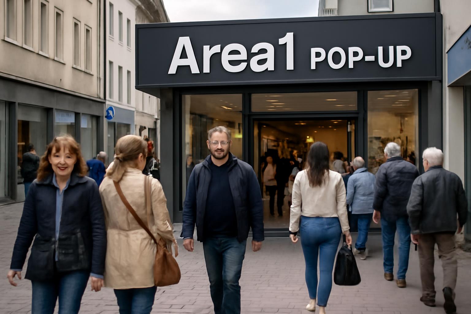 Hanau aufLADEN: Area1-Pop-up stärkt Innenstadt, 11 von 18 Konzepten fest verankert 🚀🏬✨