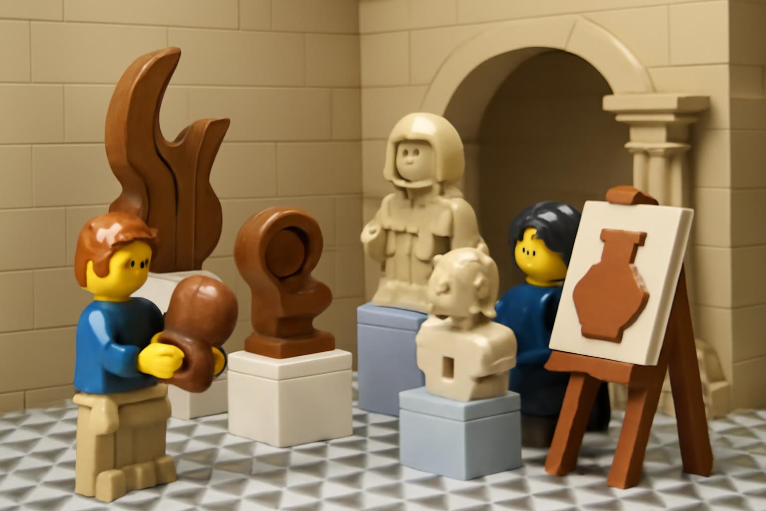 FORMENDIALOG: Holzkunst trifft archäologische Fundstücke im Schloss Steinheim 🪵🎨🏛️