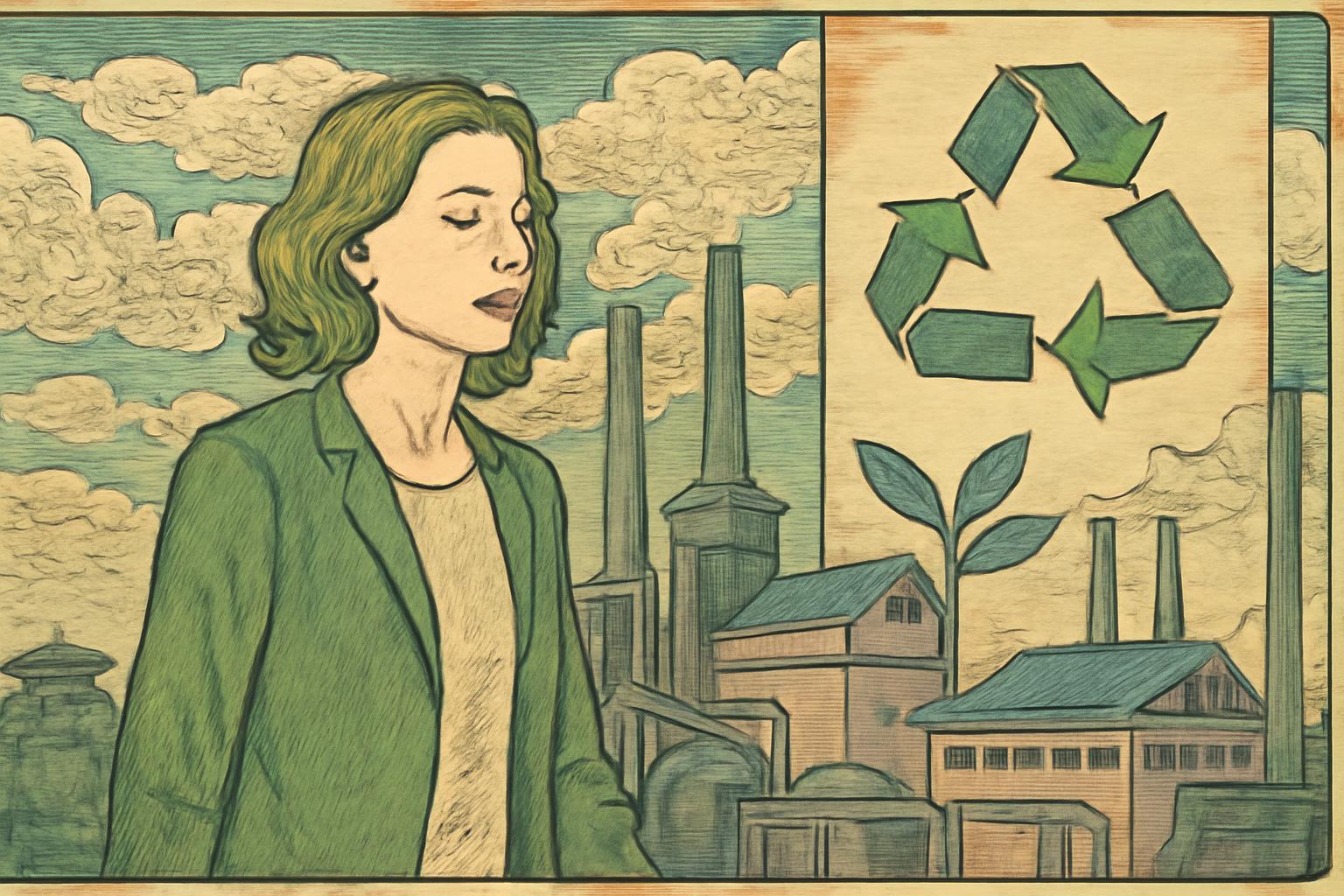 Grüne Vorsitzende Brantner besucht Umicore: nachhaltige Kreislaufwirtschaft 🌱♻️🏭