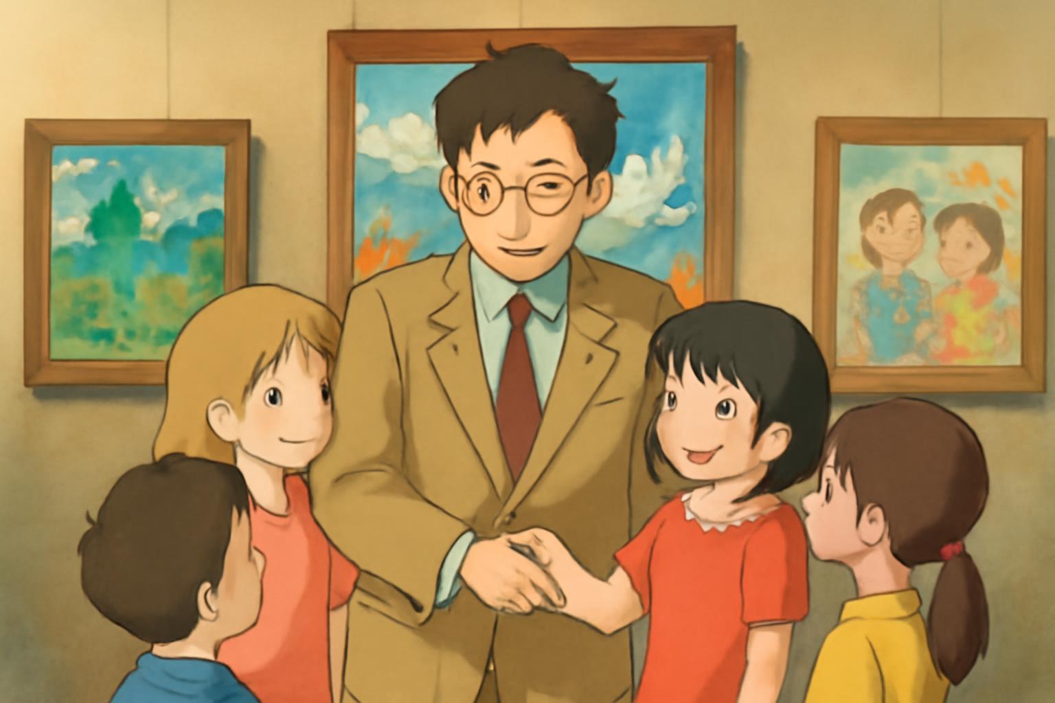 Hanau eröffnet Ausstellung Kinder und ihre Lehrer 🎨🕊️🤝