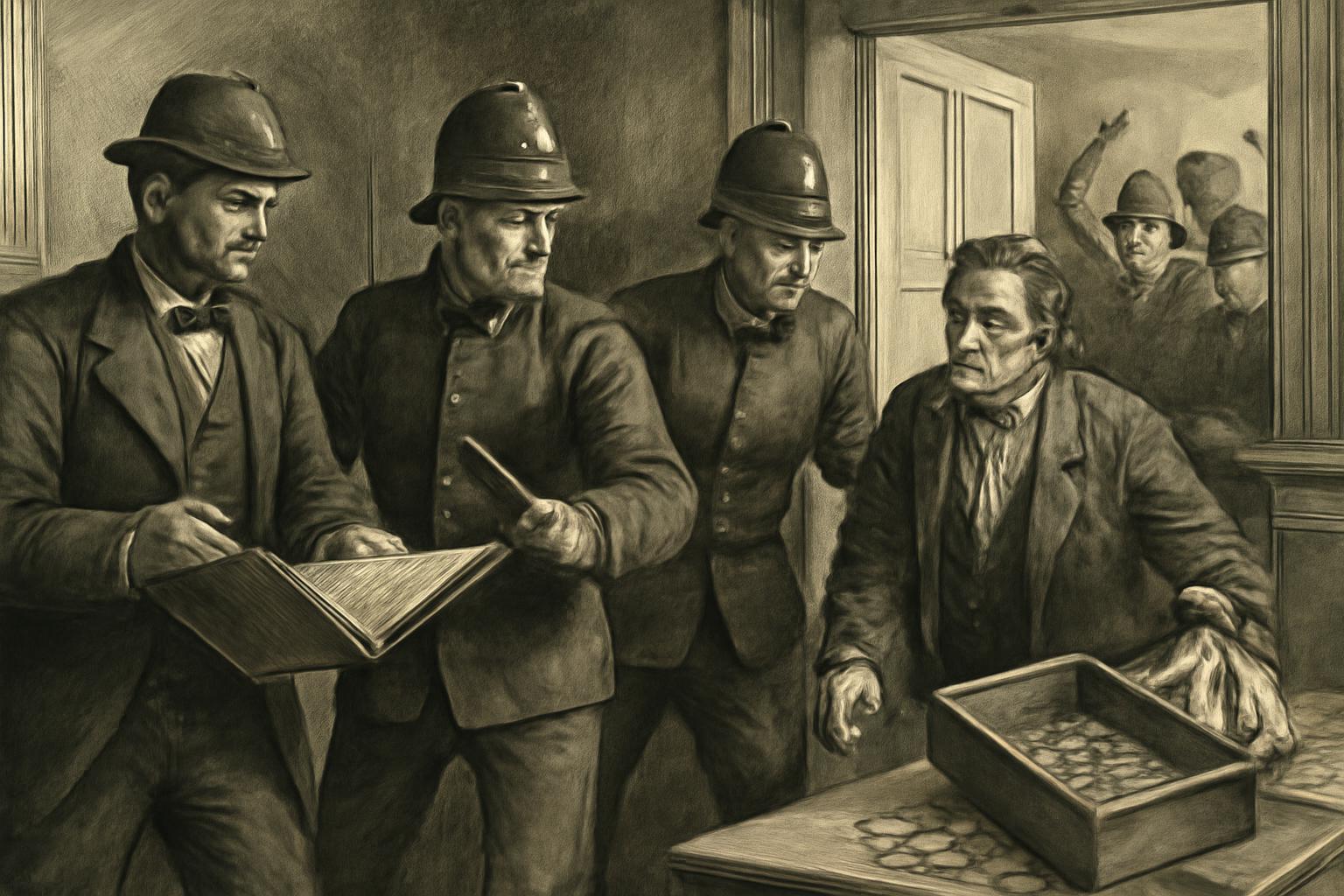 Riesige Durchsuchung gegen Kettenbetrug im Sicherheitsgewerbe; Schaden 3,1 Mio. 💰🚨