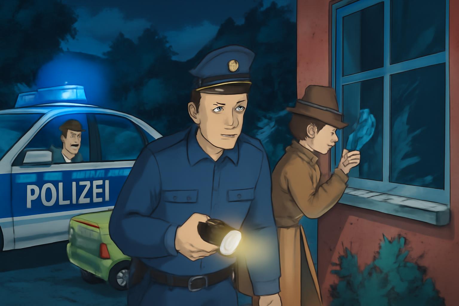Mehrere Vorfälle in Südosthessen: Diebstähle, Einbrüche, Unfallflucht 🚓🔎🕵️‍♀️