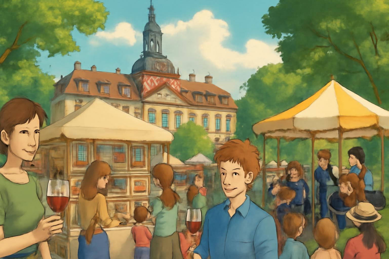 Weinfest und Kunsthandwerk: Hanau feiert Genuss im Schlossgarten 🍷🎨🎶
