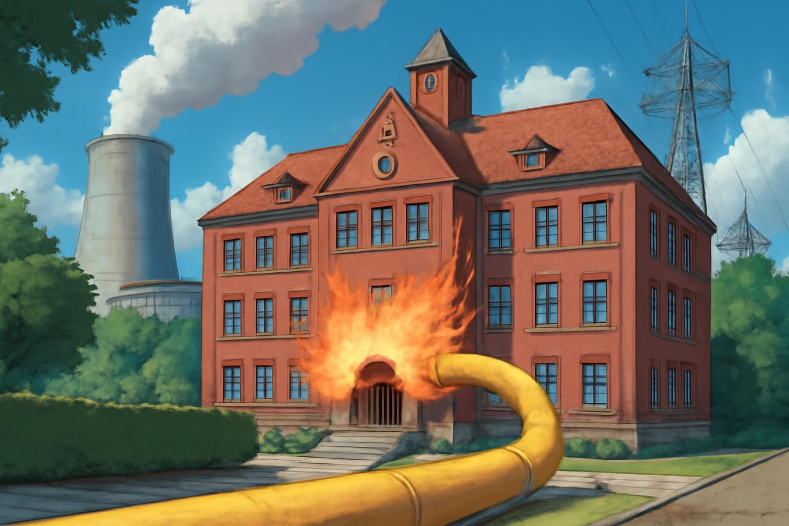 Kreuzburg-Gymnasium erhält Fernwärme direkt aus Hanau 🔥🏫⚡
