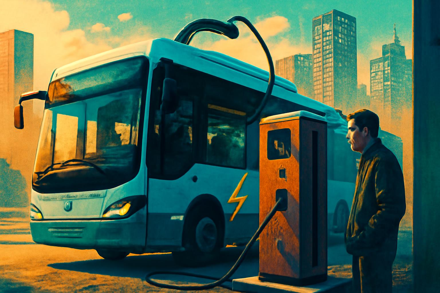 Hanau setzt Verkehrswende: Erster E-Omnibus am Ladepark 🚎⚡🏙️