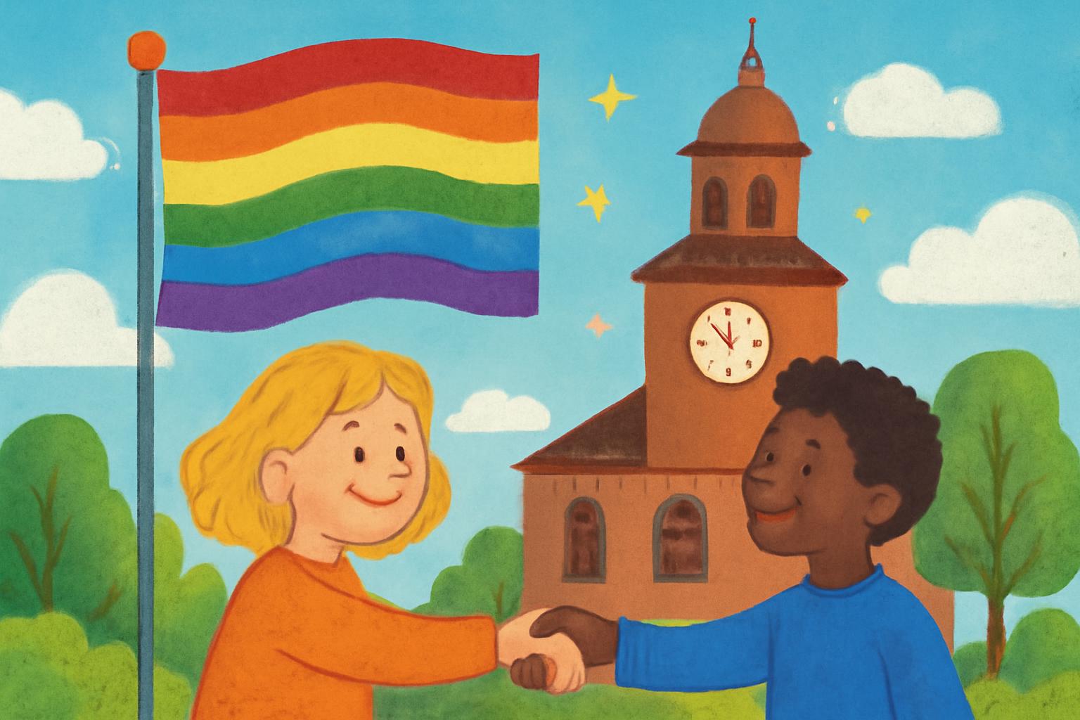 Hanau setzt Zeichen für Vielfalt: Regenbogenflagge gehisst 🌈🤝✨