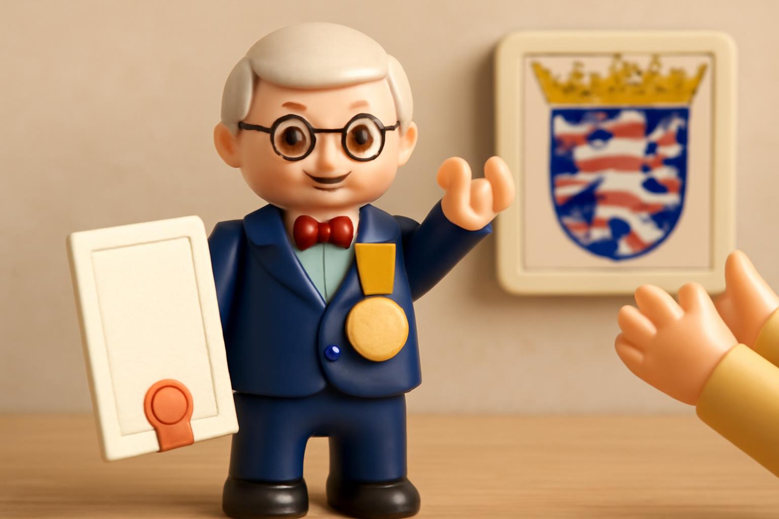 Peter Jurenda erhält Hessischen Ehrenbrief für langjähriges Engagement 🏅🎖️👏
