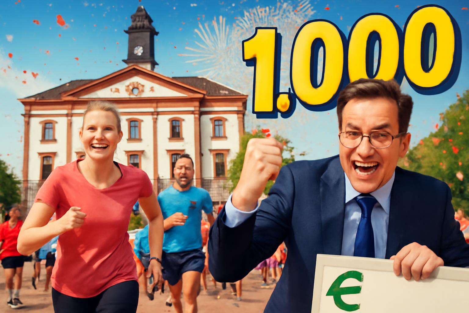 Hanau: Bürgermeister wettet auf 200 Teilnehmer beim Sport-Aktionstag – 1.000 Euro Spende bei Erfolg 🏃‍♀️🏛️💶🎉