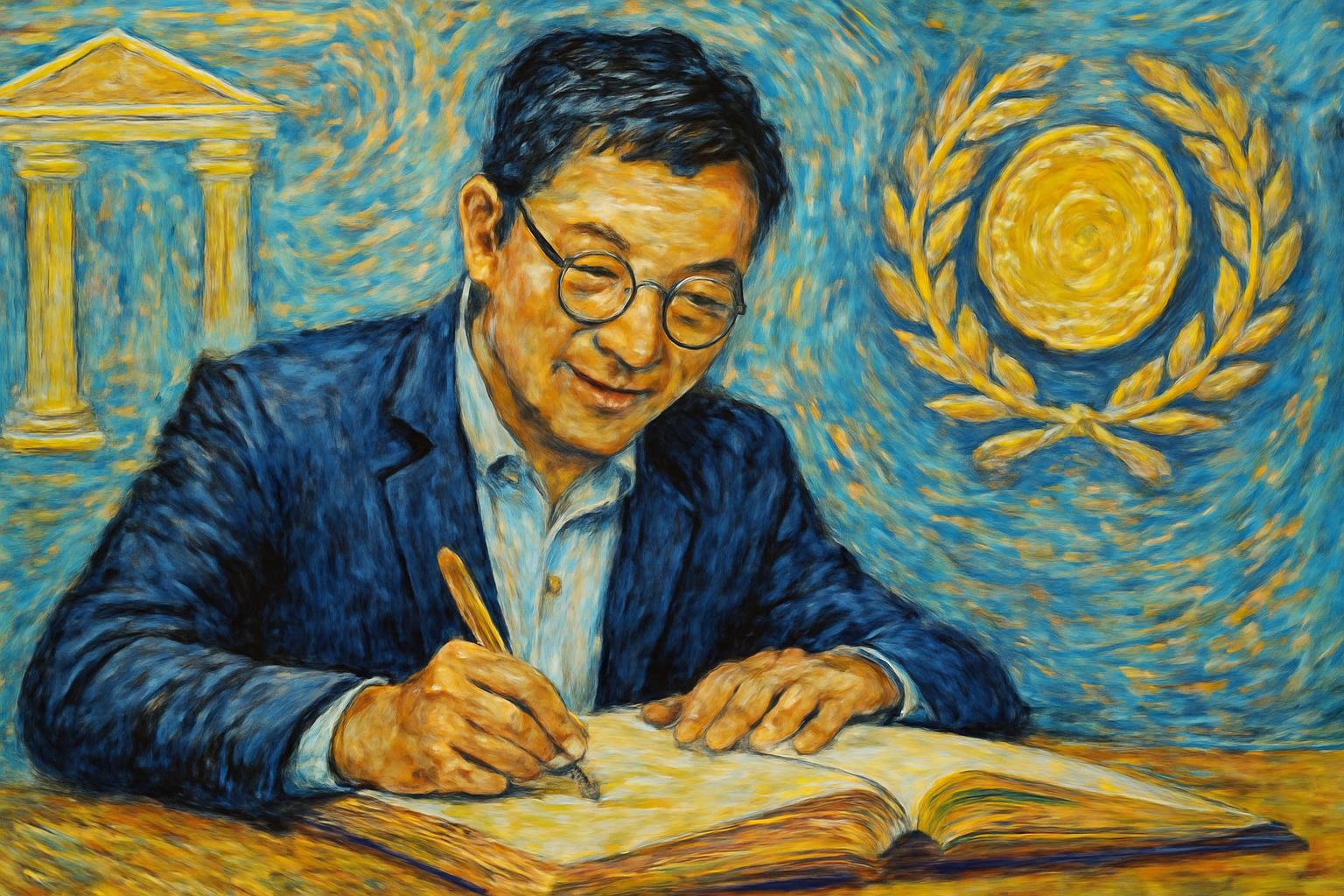 Sam Tho Duong: Sechster Hanauer Stadtgoldschmied trägt sich ins Goldene Buch der Stadt ein 🏛️✨🪙