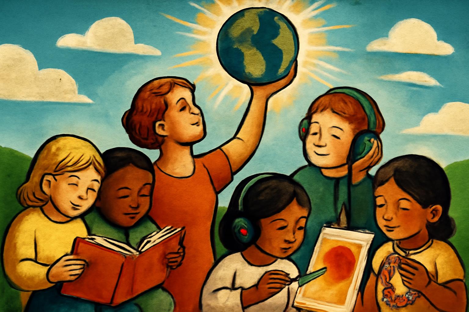 10 Jahre Kulturforum – 10 Kinderrechte: Familienprogramm mit Lesungen, Buchclub, Hörspielen, Schmuckworkshop & Weltkindertag 🧒📚🎨🔊🌍✨