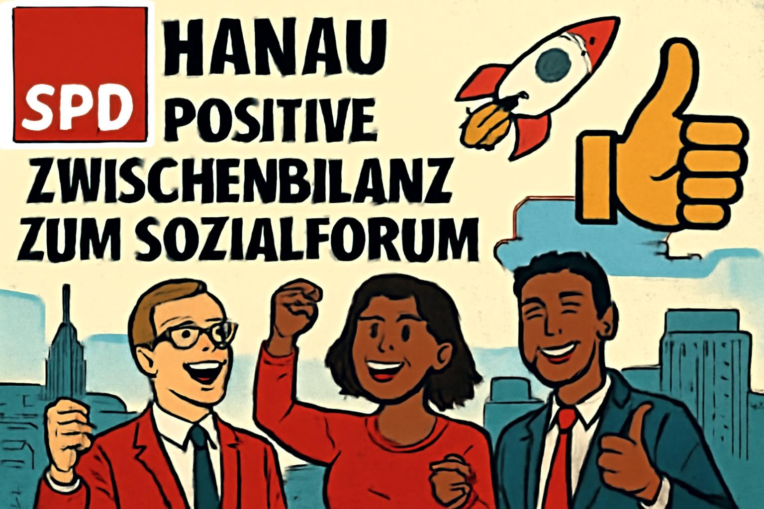 SPD Hanau: Positive Zwischenbilanz zum Sozialforum 🚀👍