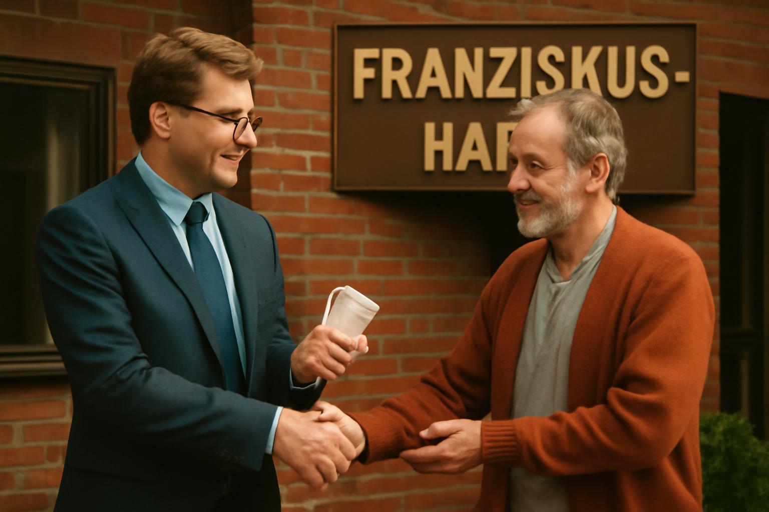 Hanau Hafen GmbH spendet 1.000 Euro an Franziskus-Haus 💶🤝