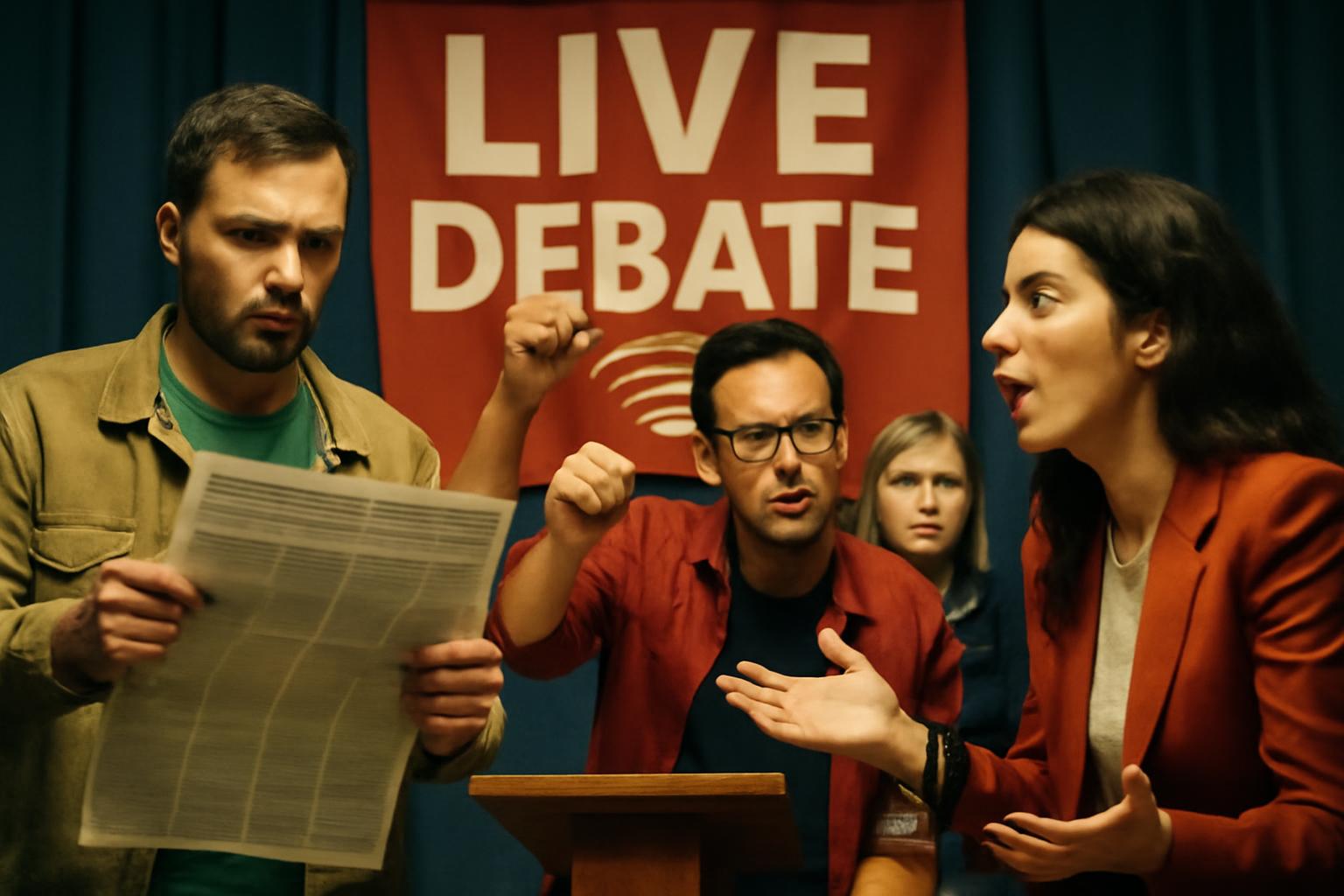 Die Linke Stadtverband Hanau fordert Live-Debatte statt Kommentarseiten 🗳️🗣️