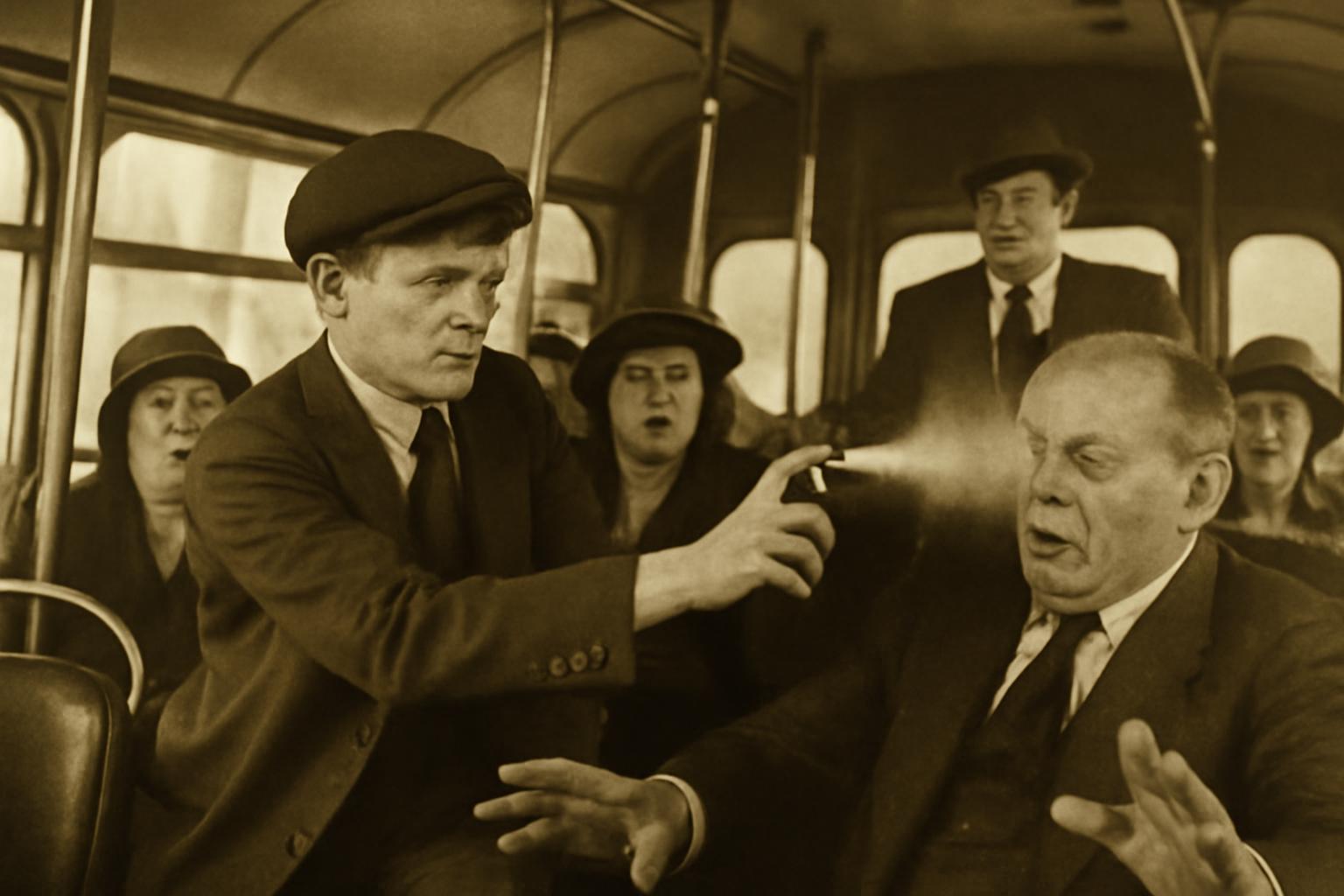 17-Jähriger sprüht Pfefferspray im Bus, Verdacht auf gefährliche Körperverletzung 🚨🚌