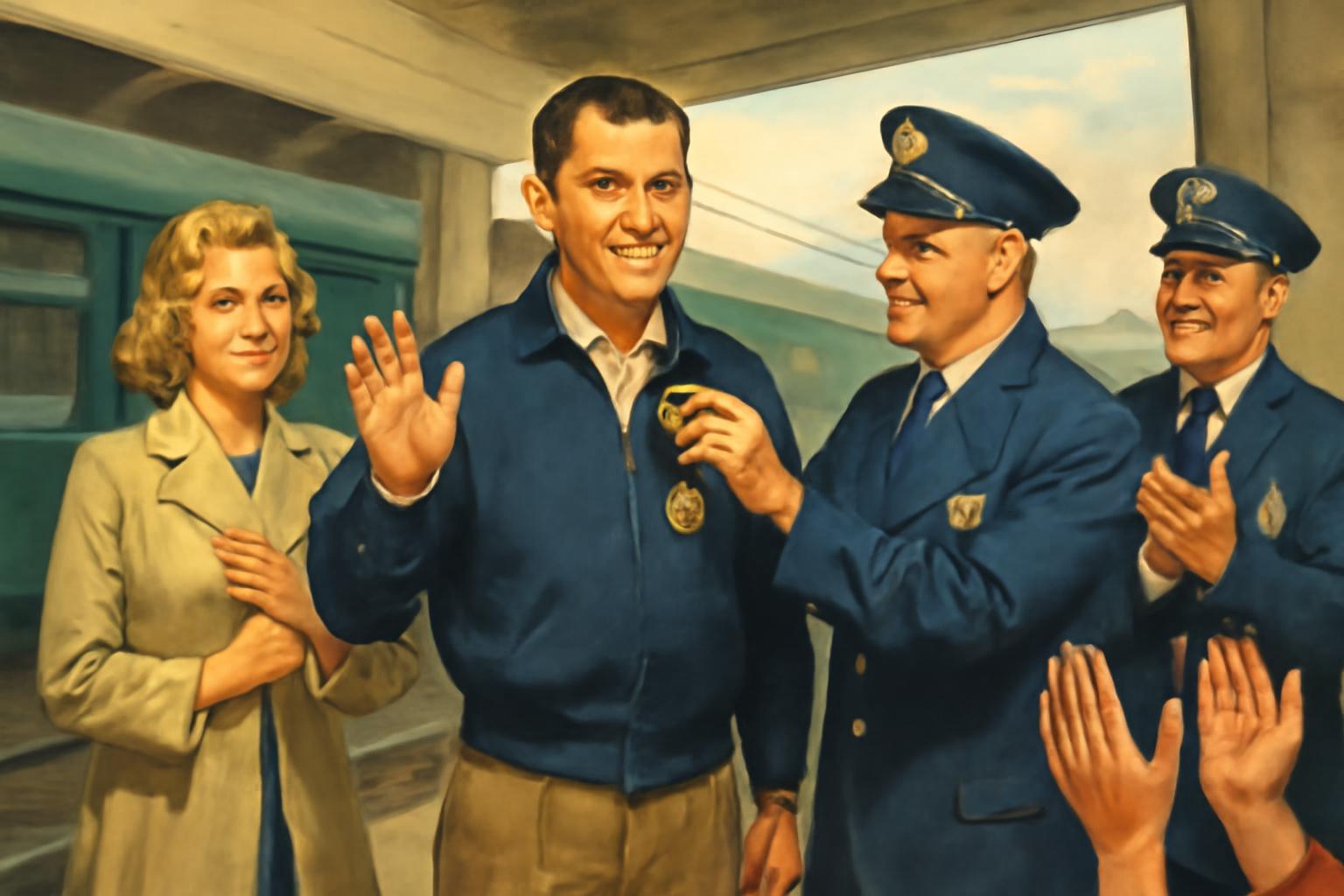 Zivilcourage rettet Frau vor Zug – Helden geehrt 🙌🏅