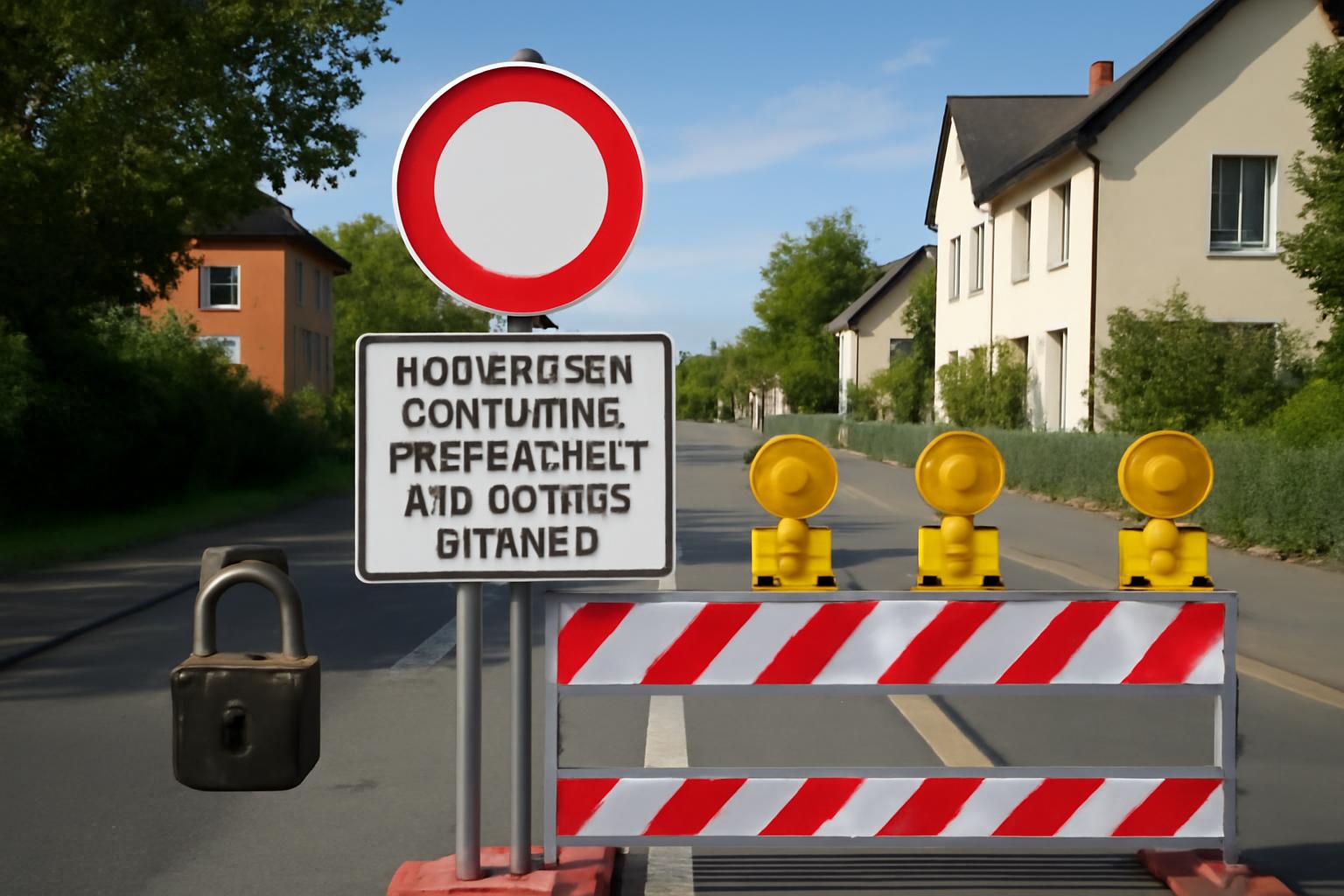 Hochstädter Landstraße in Hanau-Nordwest bis 27. Oktober gesperrt 🔒🚧