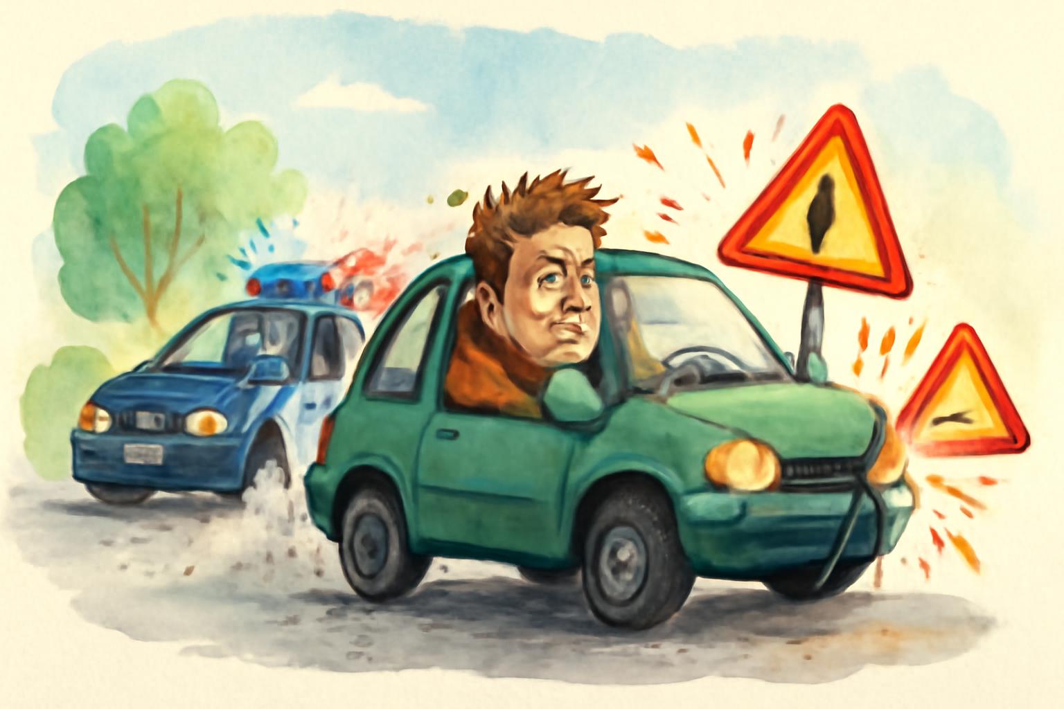 Flüchtiger Raser aus Hanau: Führerscheinlos, Kokain-Einfluss 🚨🚗💥