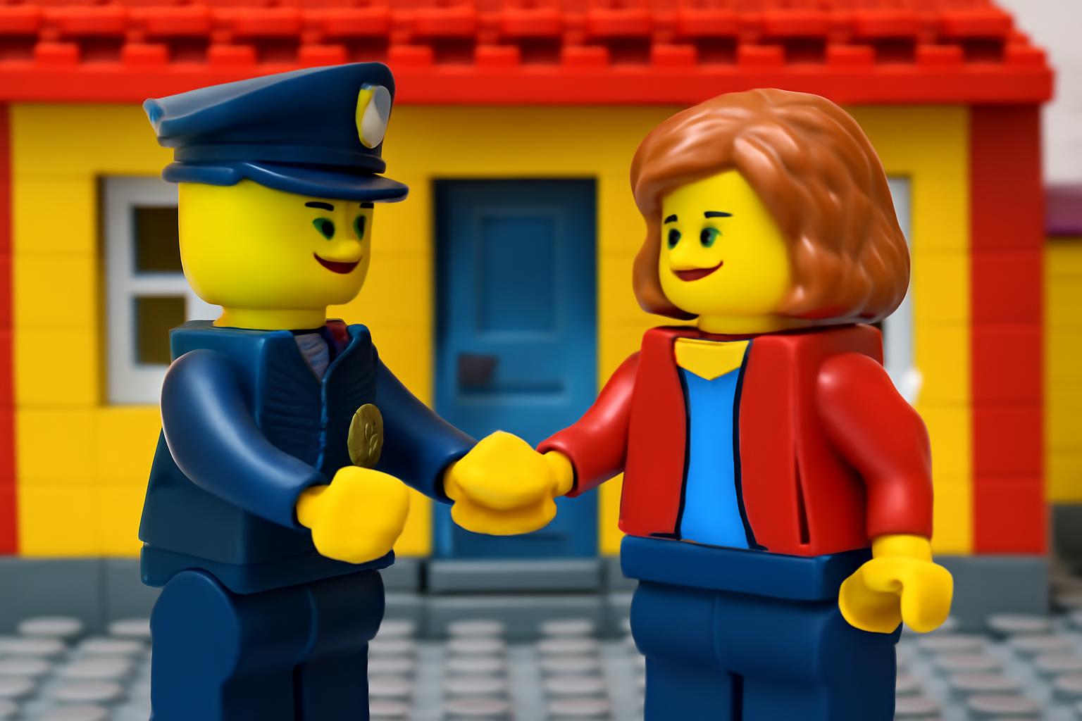 Mench wird neue Schutzfrau vor Ort in Hessisch Lichtenau 👮‍♀️🤝