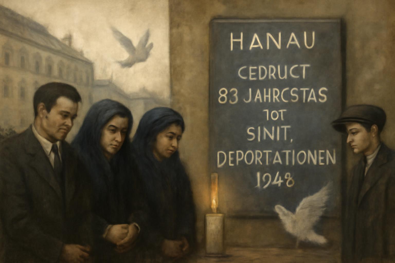 Hanau gedenkt 83. Jahrestag der Sinti-Deportationen 1943 🕯️🕊️