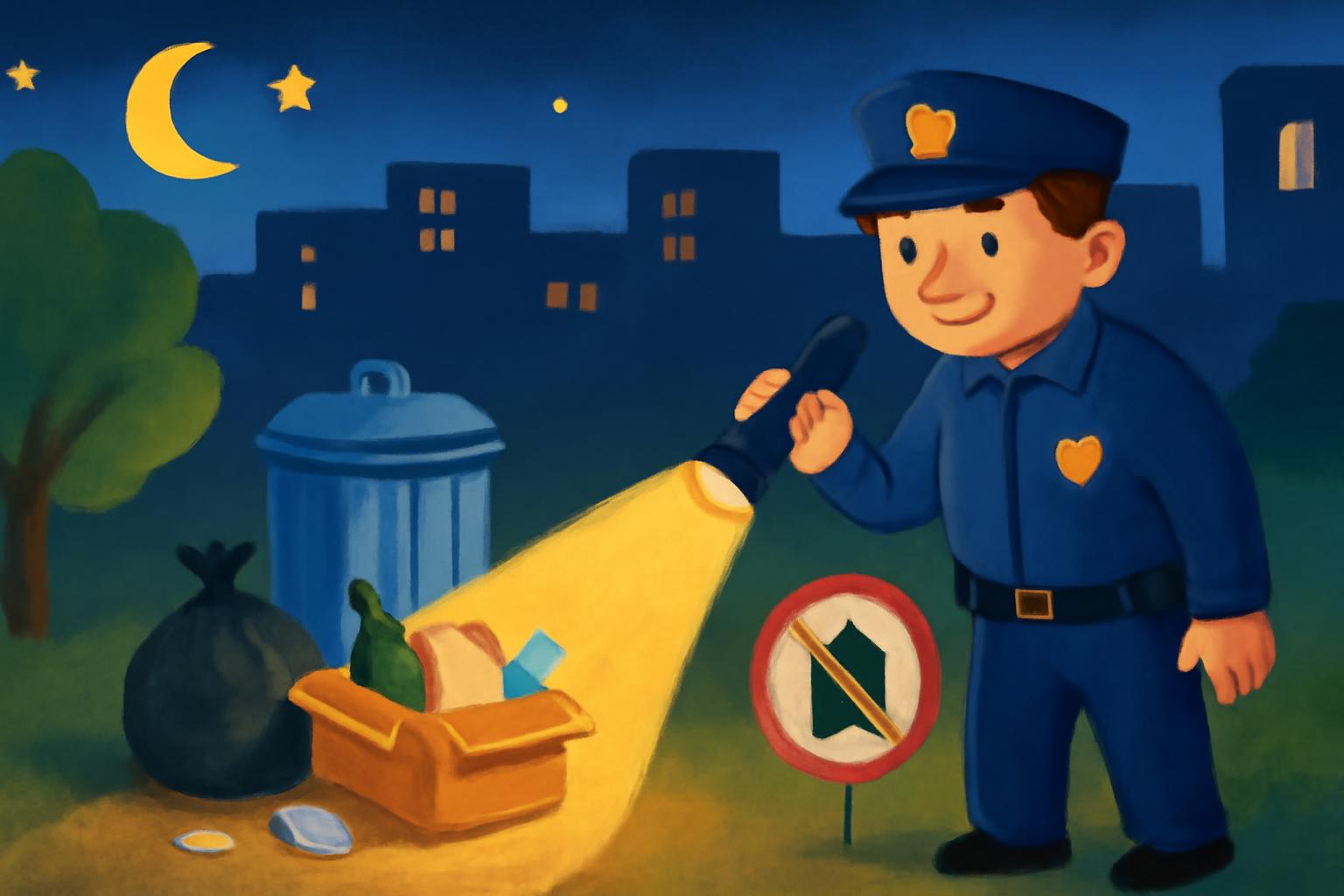 Hanau beleuchtet Müllstandorte gegen illegale Ablagerungen 🔦🌃🚫🗑️