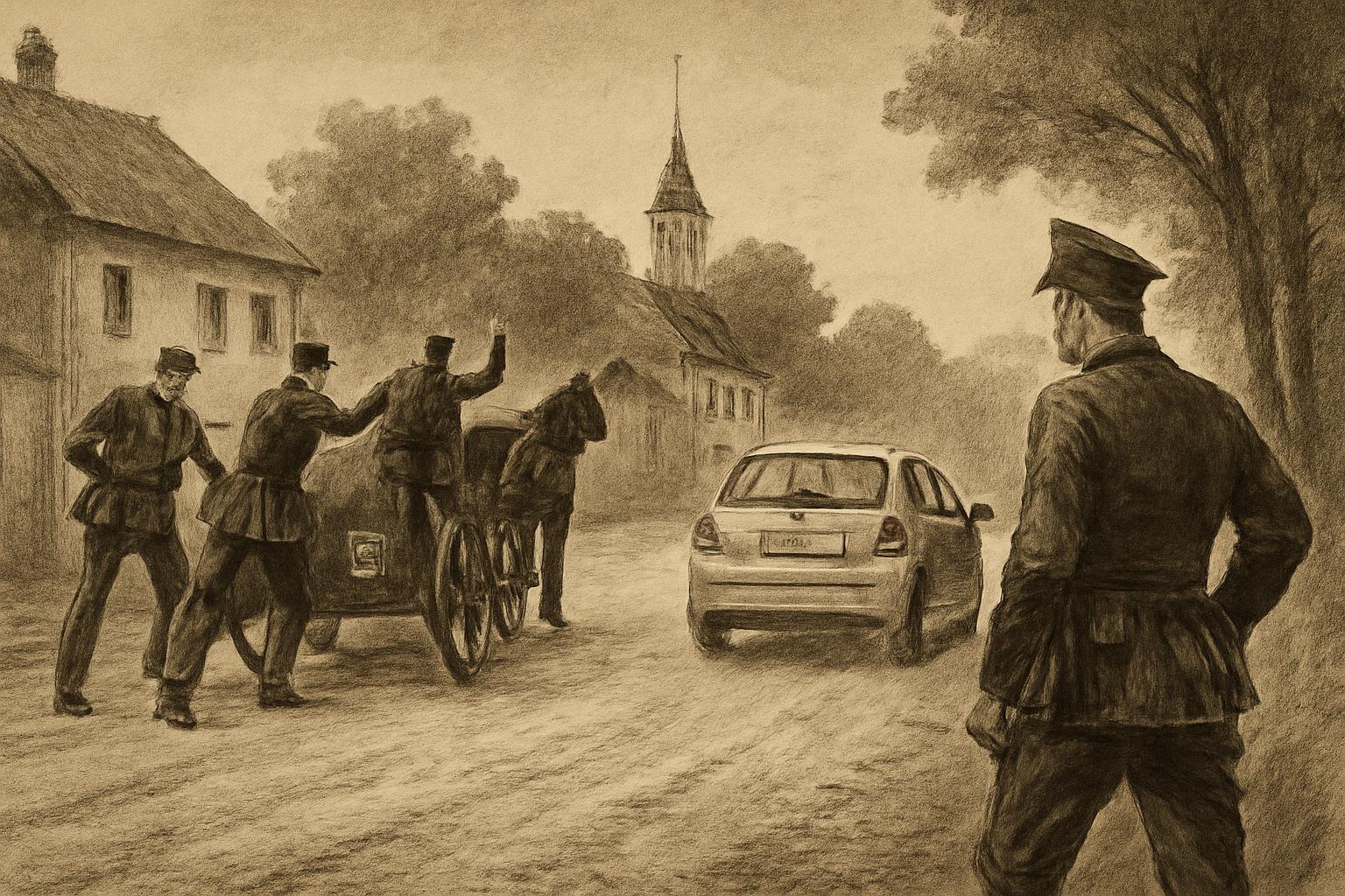 Polizei-Großaufgebot in Hanau/Rodenbach nach Flucht eines Fiat Punto 🚨🚓