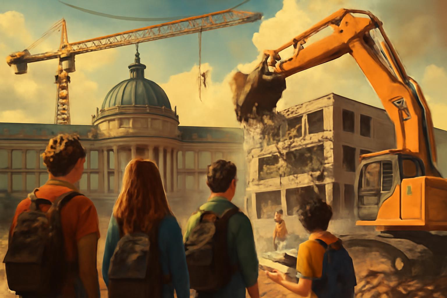 Abriss am Schlossplatz: Oberstufen-Neubau 2028 🏗️📚