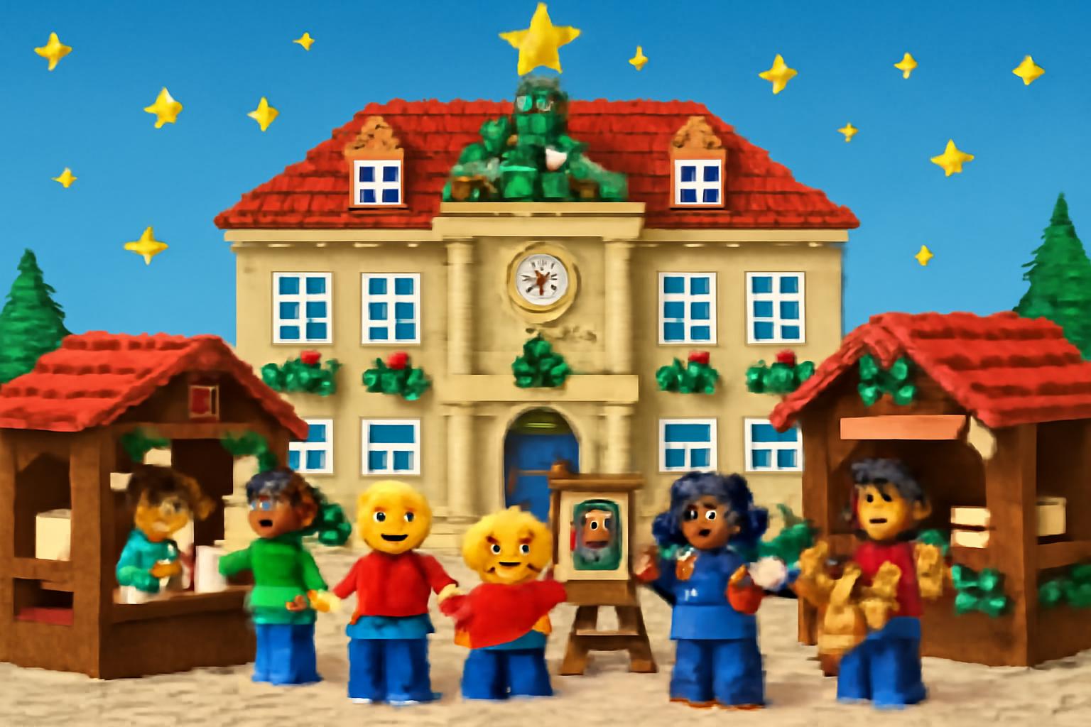 Hanau Rathaus-Weihnachtsmarkt mit Vielfalt und Talenten 🎄✨🖼️